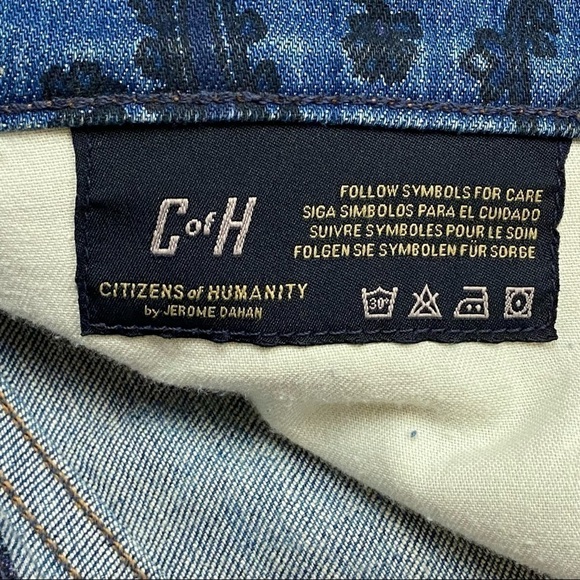 Citizens of Humanity Chloe High Waiat‎ Cut Off Short Morris Wash Size 30 - Picture 12 of 15